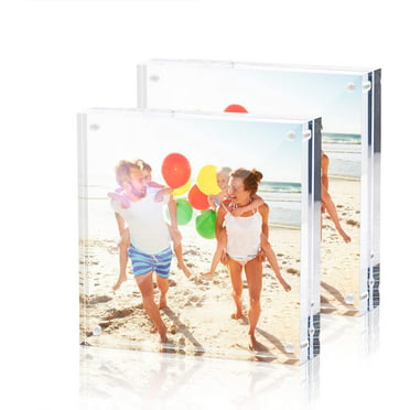 Double Sie... 5x7 inches Magnet Photo Frame TWING Premium Acrylic Photo Frame